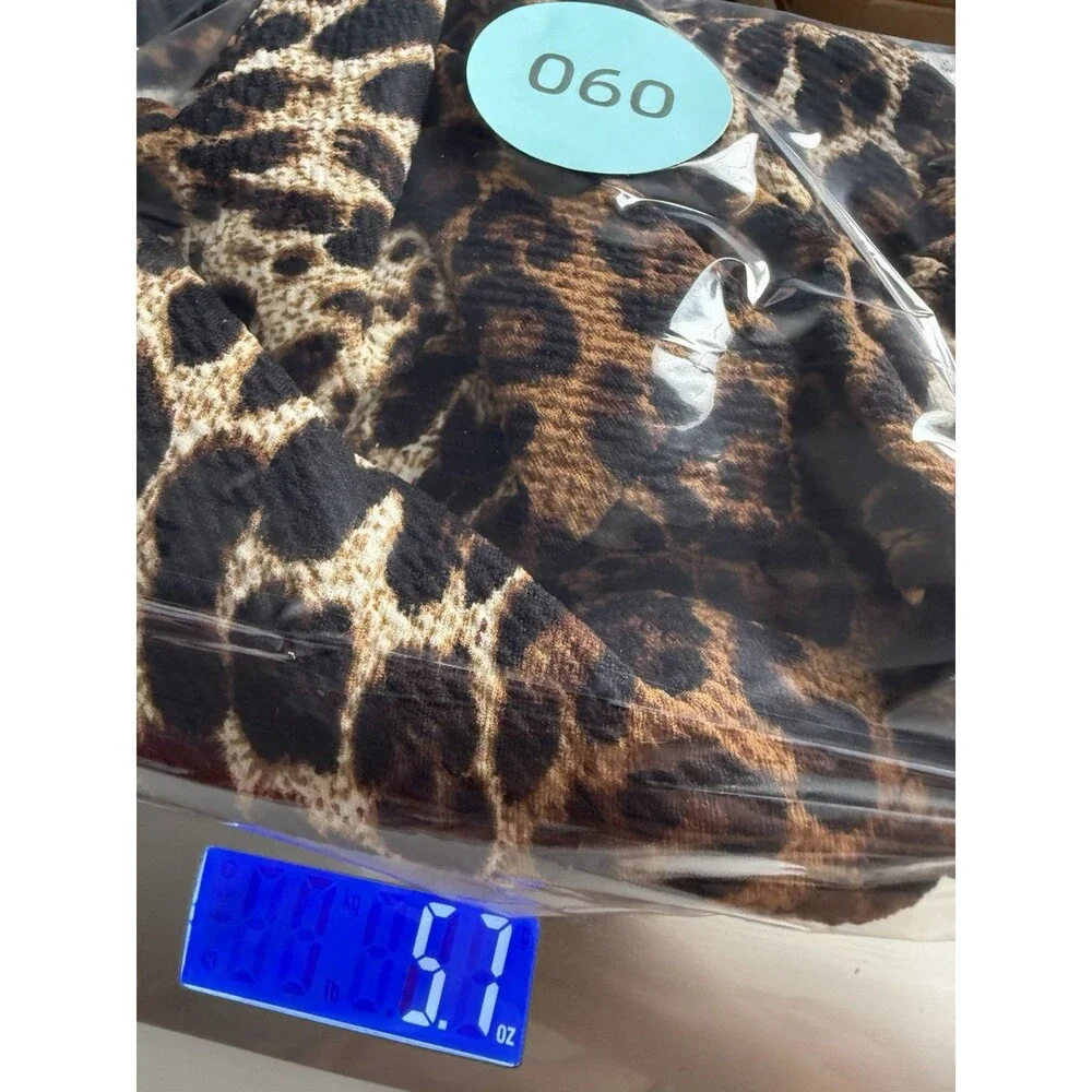 Woman’s Dress S Cheetah Print Brown Dip Hem Love ❤️ Chesley Read Description - Picture 9 of 9